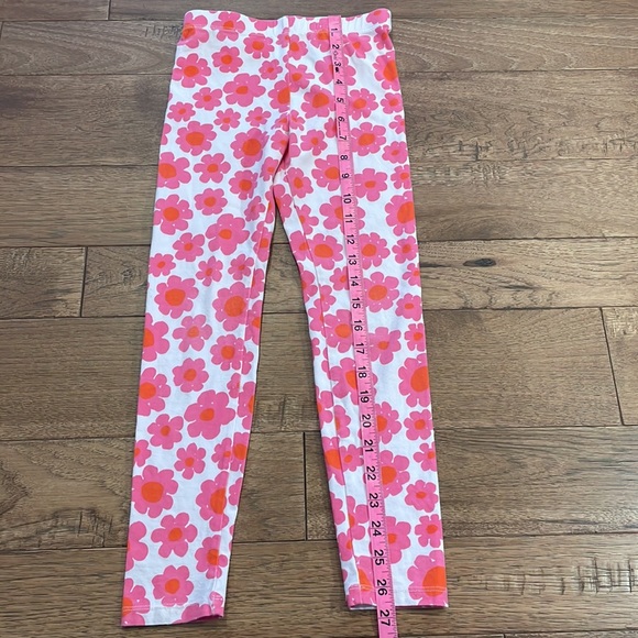 Cat & Jack Girls Leggings - Floral Print - Size S (6/7) - Picture 6 of 15